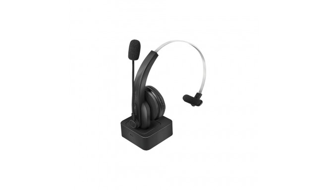 "Logilink Bluetooth Headset Mono m.headband & charging stand"