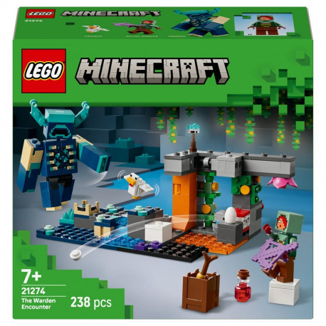 "LEGO 21274 Minecraft Begegnung mit dem Wchter"