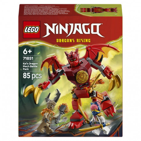LEGO 71851 Ninjago Kai draakon-roboti lahingukomplekt