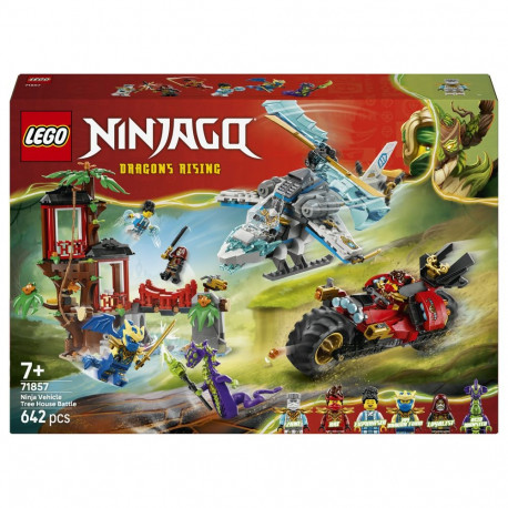"LEGO 71857 Ninjago Showdown am Baumhaus mit dem Ninja-Bike"