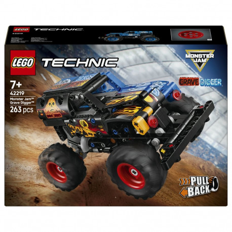 LEGO Technic 42219 Monster Jam Grave Digger tuli ja jää
