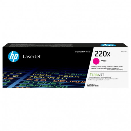 HP 220X W2203X magenta tooner kuni 5500 lehte