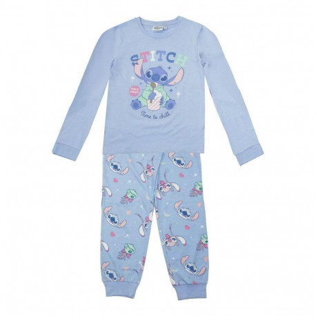 Children's Pyjama Stitch Blue - 14 Years