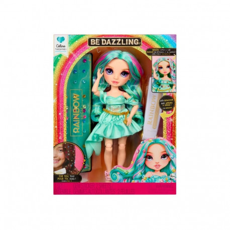 Rainbow High Be Dazzling Doll, Celine Turquois