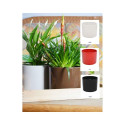 CERAMIC POT WALEC STRUCTUR D15 BLACK MAT