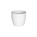 CERAMIC POT EMI D22 WHITE MATT