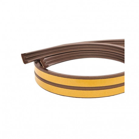 E-profiil tihend 9x4mm, pruun