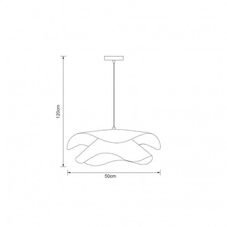 PENDANT LIGHT CLOUD E27 BLACK