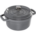Staub La Cocotte 20cm round, Graphite Grey, Cast Iron