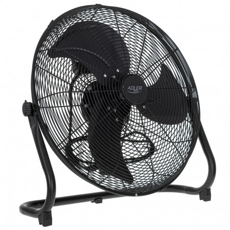 Adler põrandaventilaator AD 7334 110W 45cm 3 kiirust ostsillatsioon, must