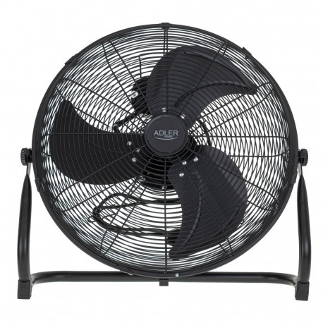 Adler põrandaventilaator AD 7334 110W 45cm 3 kiirust ostsillatsioon, must