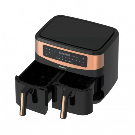 Frytkownica beztłuszczowa z podwójnym koszem 9l, klausberg