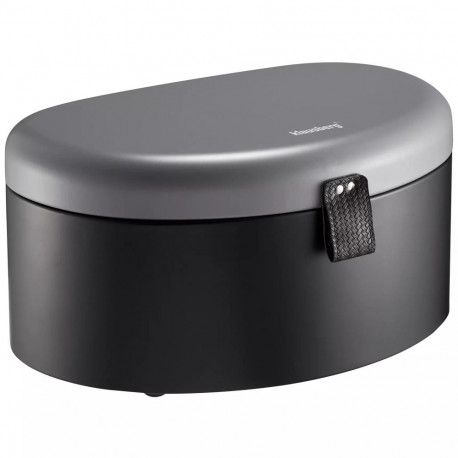 Chlebak stal, czarny-szary klausberg