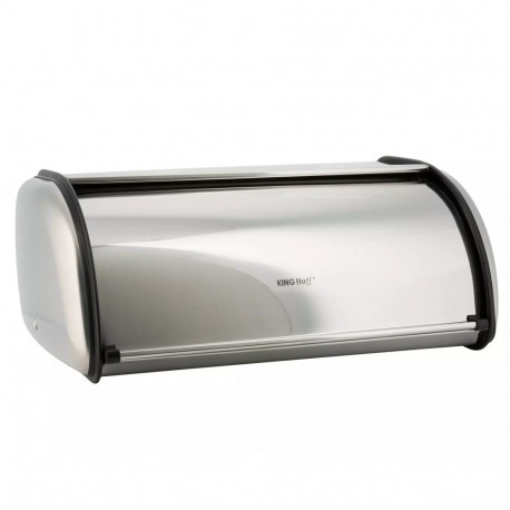 Kinghoff leivakast terasest, hõbedane