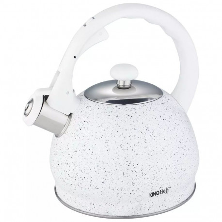 Kinghoff veekeedukann 2L, valge marmor