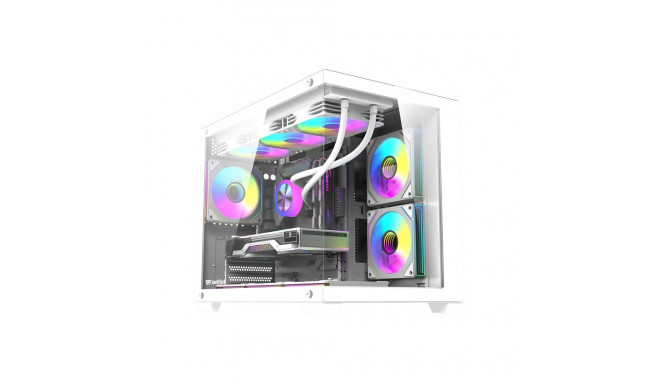 DarkFlash B275 PRO computer case (white) + 6 fans