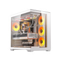 DarkFlash C280 computer case (white) + 7 fans