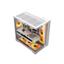 DarkFlash C280 computer case (white) + 7 fans