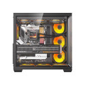 DarkFlash C280 computer case (black) + 7 fans