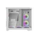 Darflash FT418 computer case + 6 aRGB fans (white)