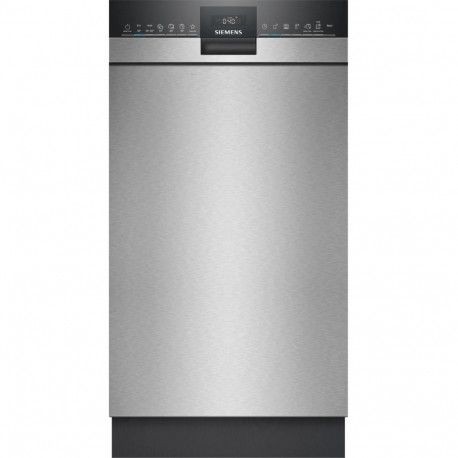SR43ES25ME iQ300 (edelstahl (gebürstet)/schwarz, 45 cm, Home Connect)