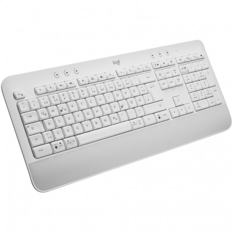 Logitech Signature K650 (white, DE layout, Logi Bolt, Bluetooth, for Windows/macOS/Chrome OS/Linux/i