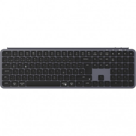 Keychron B6 Pro (gray/black, DE layout, scissor mechanism)