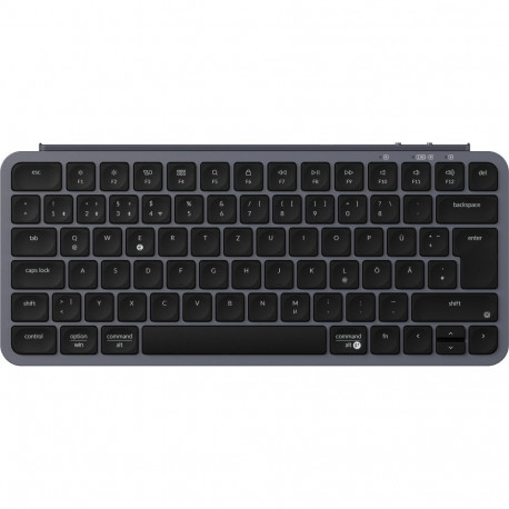 Keychron B1 Pro (gray/black, DE layout, scissor mechanism)