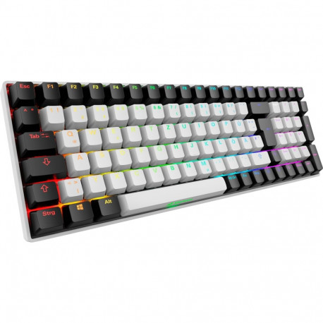 SKILLER SGK50 S2 (weiß, DE-Layout, Gateron Red)