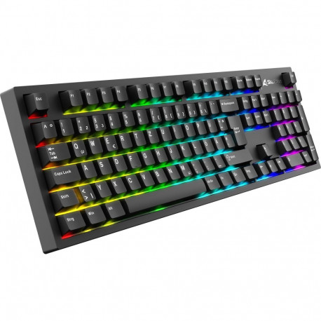 OfficePal KB70W (schwarz, DE-Layout, Sharkoon Linear)