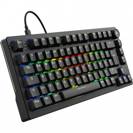 SKILLER SGK25 (schwarz, DE-Layout, Huano Red)