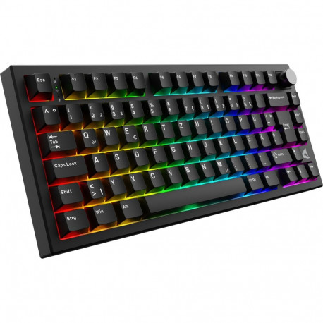 SKILLER SGK55W (schwarz, DE-Layout, Sharkoon Linear)