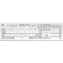 Sharkoon OfficePal K30W (white, DE layout, rubber dome)