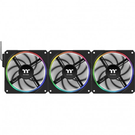 Ventilaatorid TS 120 EX RGB 3-pakk 120mm, must