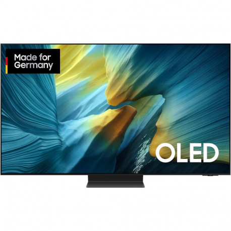 Samsung GQ77S95FATXZG (195 cm (77 inches), black/silver, UltraHD/4K, Vision AI, PVR, twin tuner, One