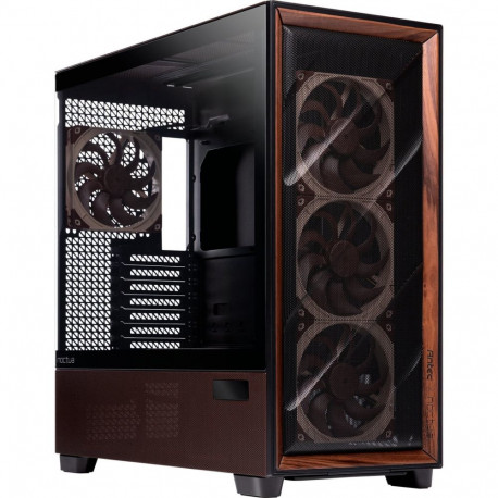 Flux Pro Noctua Edition (schwarz/holz, inkl. NA-FH1 Lüfter-Hub)