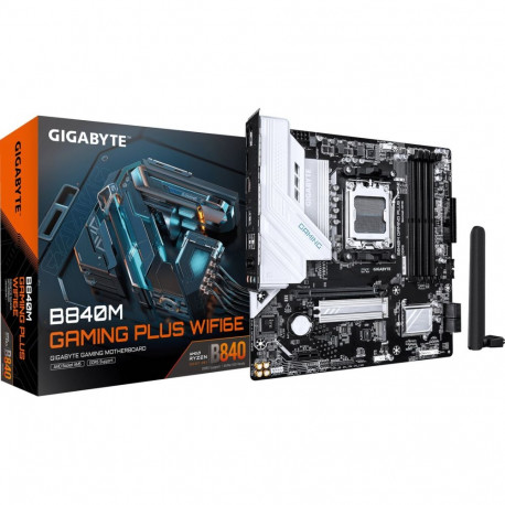 B840M GAMING PLUS WIFI6E (schwarz/weiß)