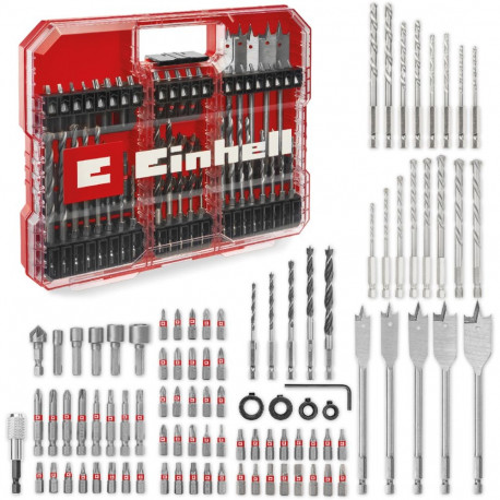 XL-CASE Bit- & Bohrer-Set mit Aufbewahrung, 95-teilig, Bohrer- & Bit-Satz