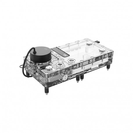 Core Flat Reservoir 240 Rechts (transparent, inkl. VPP Pumpe)
