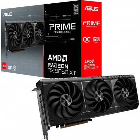 Radeon videokaart RX 9060 XT PRIME OC 16GB, hall