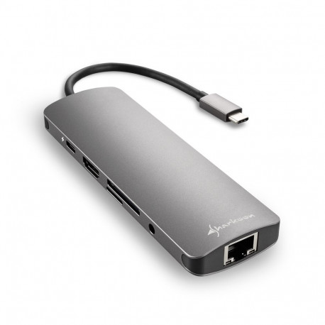 USB 3.0 Type C Combo Adapter (dunkelgrau)