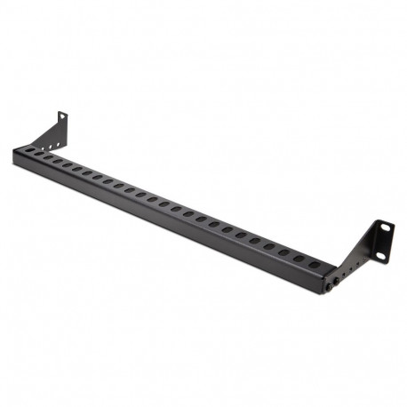 "1U rack cable guide with adjustable depth, cable guide bracket"