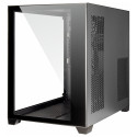 "Midi Inter-Tech Gaming-Gehäuse Micro-ATX C-501 Aspect schwarz"