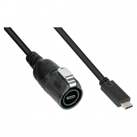 "Good Connections Industrie-Stecker S1 - USB 3.2 C-C, 0,5m"