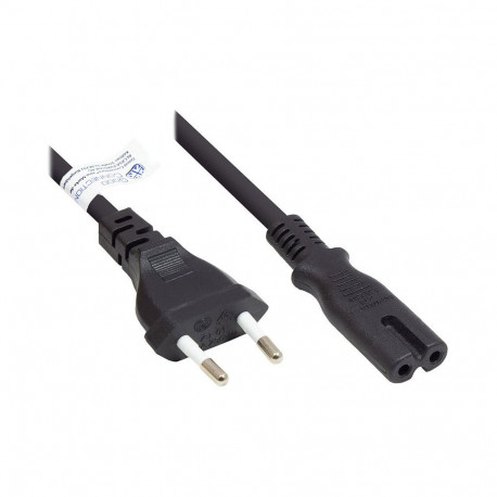 "Good Connections Euro-Netzkabel an C7/Euro 8 Bu. schw. 0,5m"