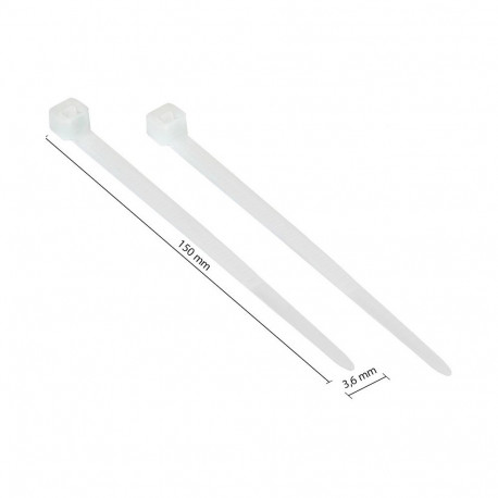 "Good Connections Kabelbinder 150mmx3,6mm 100 St. transp."