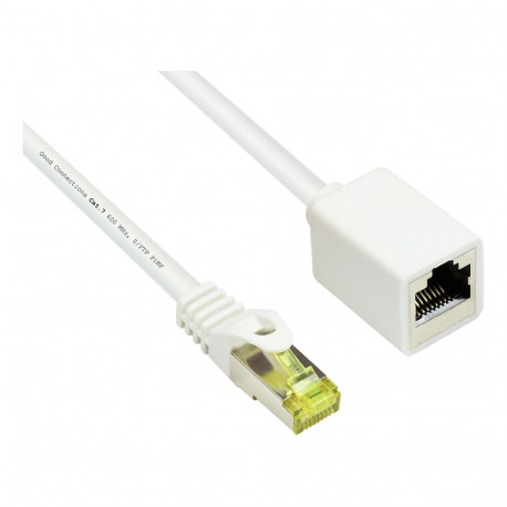 "Good Connections Patchkabelverl. m. Cat.7 RK weiß 10m"