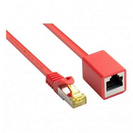 "Good Connections Patchkabelverl. m. Cat.7 RK rot 0,5m"