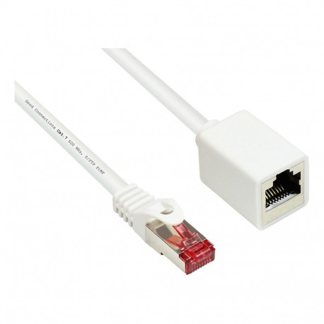 "Good Connections Cat.6 Patchkabelverl. S/FTP weiß 1m"