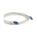 "Good Connections Cat.6A Patchkabel SmartFLEX HF grau 0,15m"